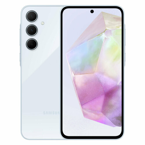 Смартфон Samsung Galaxy A35 8256 ГБ Dual nano SIM Ice Blue 31900₽