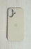 Защитный чехол Silicone Case на iPhone 16 серый / силиконовый / д...