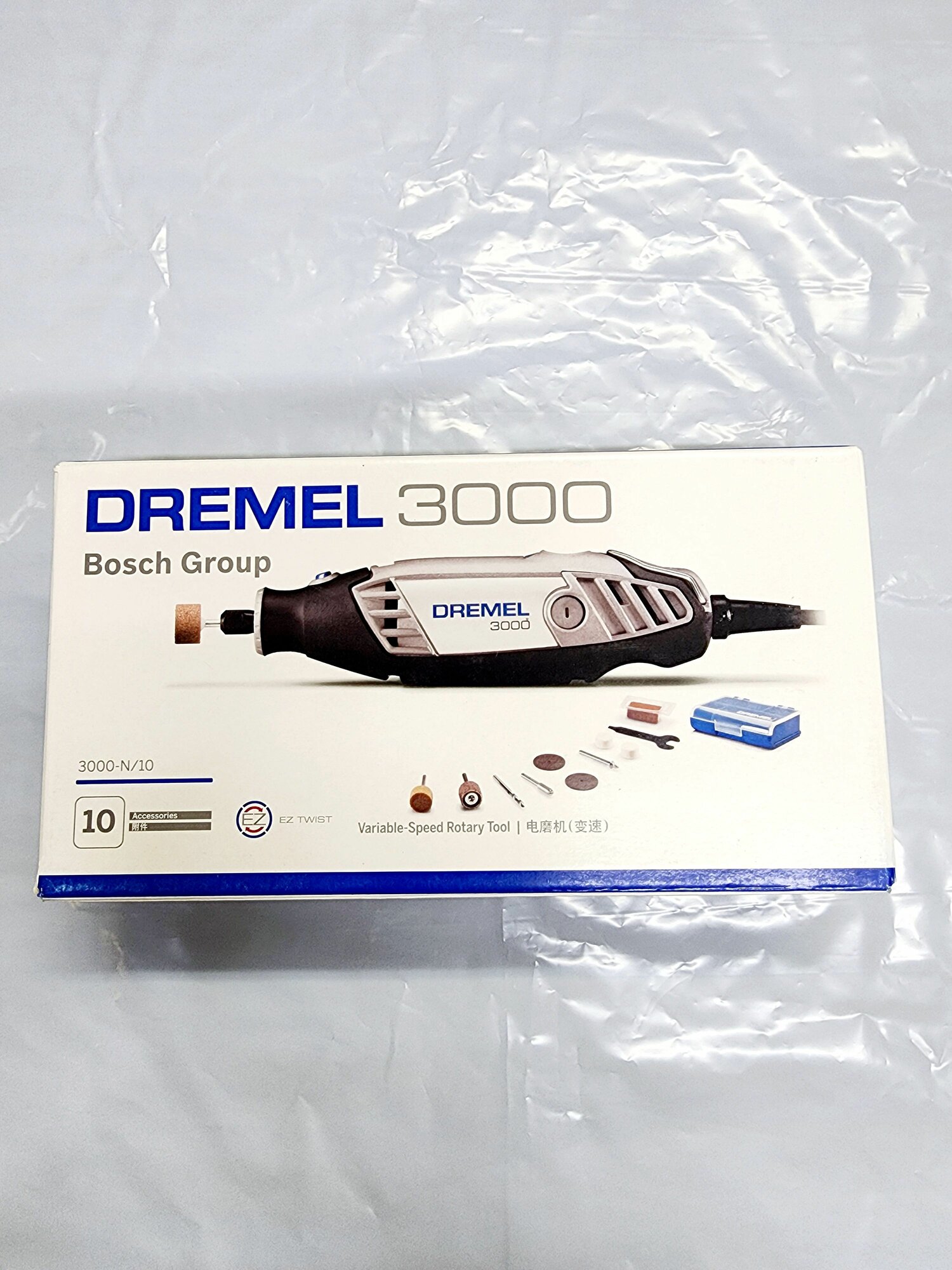 Гравер Dremel N10 с 10 аксессуарами 120Вт 32 тыс. об/мин