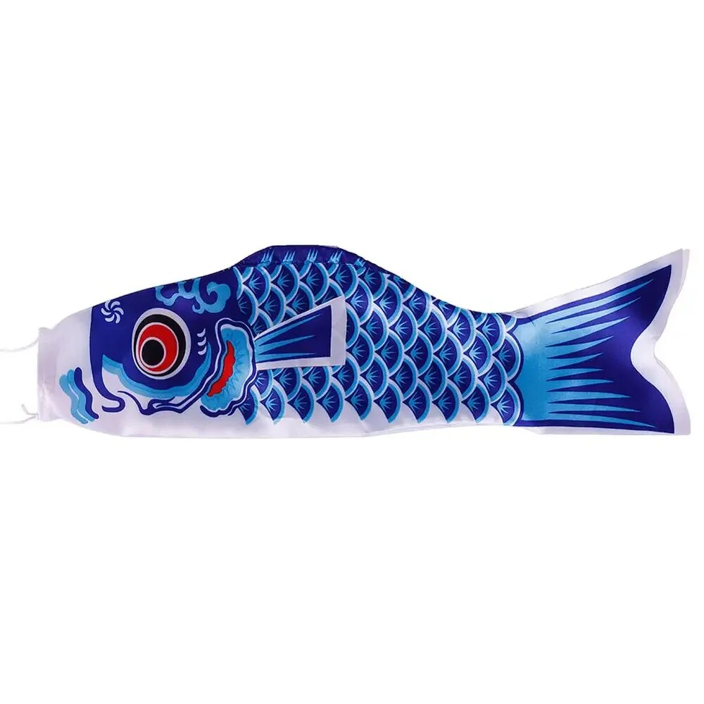Японские ветровые рыбки Koinobori 40/70/100 см, 100 cm, Синий