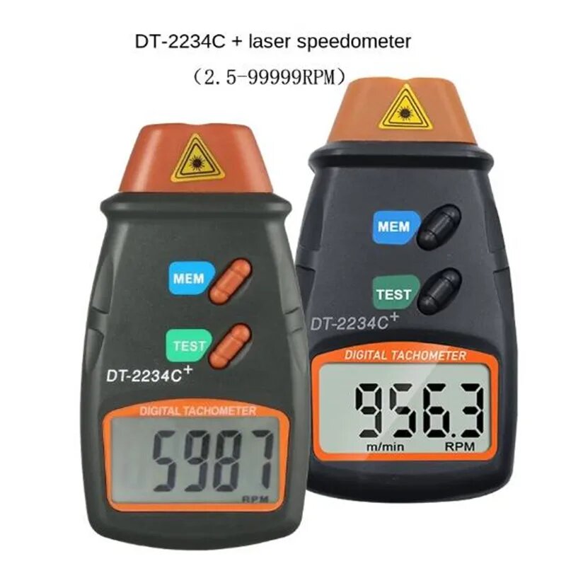 Изображение Feimiaomilei DT2234Cplus Лазерный тахометр, DT2234Cplus no box