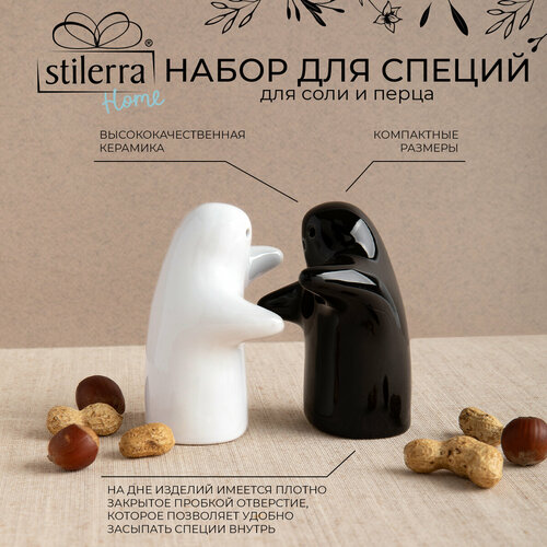 Набор для специй солонка и перечница 