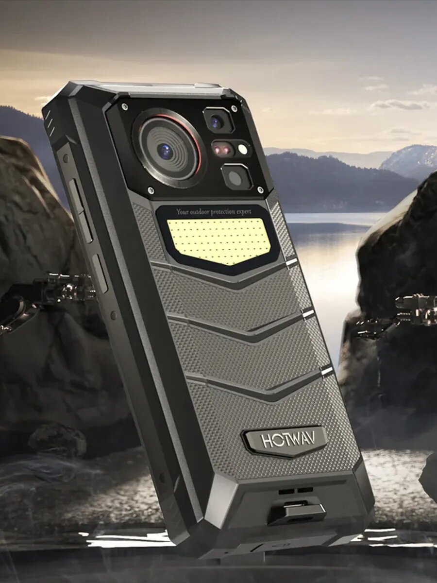Смартфон Hotwav W11 Ts, NFC, бронированный корпус, 6 GB RAM, 256 GB ROM, черный — фото 1