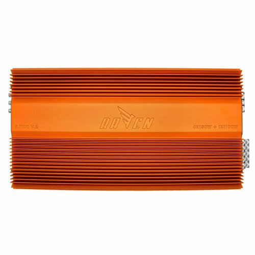 Усилитель автомобильный DL AUDIO Raven 51100 класс ABD 50 - 250 Гц 5-канальный оранжевый 17990₽