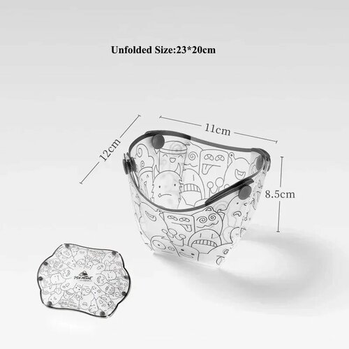 Складная посуда из ПВХ для кемпинга Cup 166₽