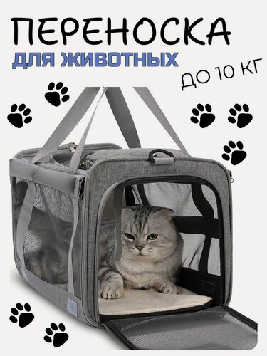 Изображение товара Переноска для кошек и собак, сумка для разных пород животных