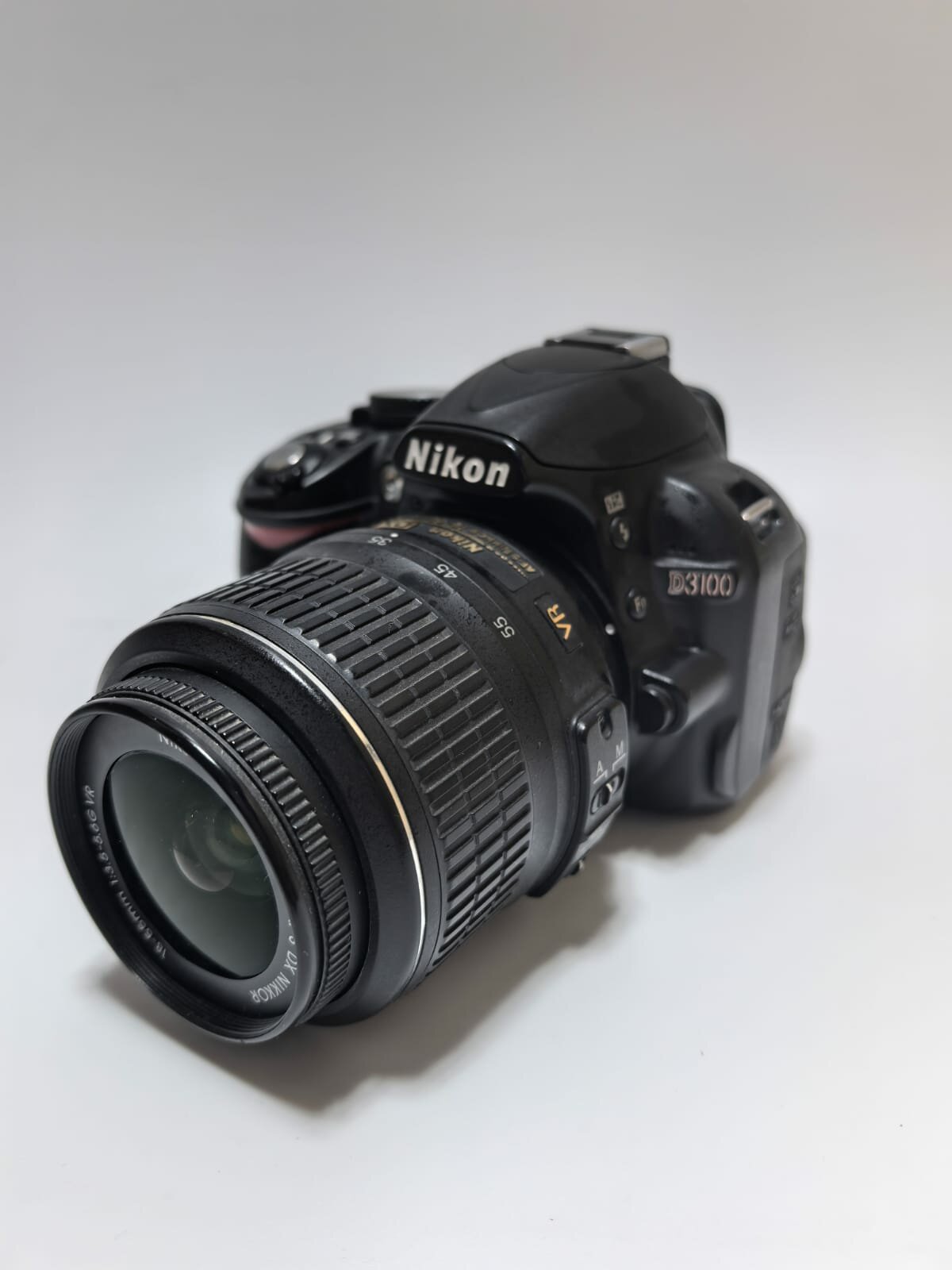 Фотоаппарат Nikon D3100 Kit AF-S DX NIKKOR 18-55mm f/3.5-5.6G, черный