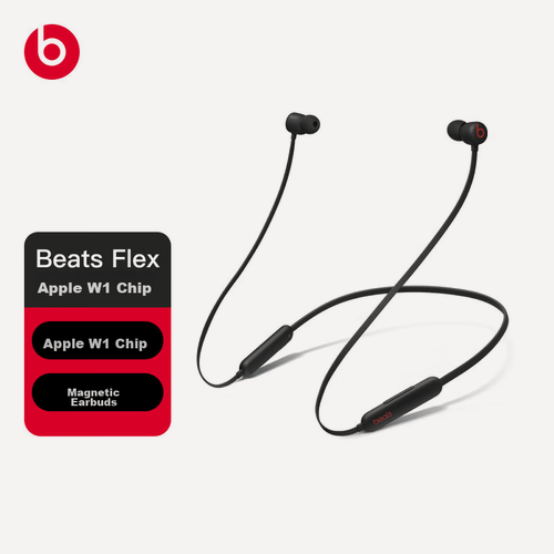 Изображение товара Наушники Beats Flex Bluetooth Wireless In-Ear беспроводные, черный