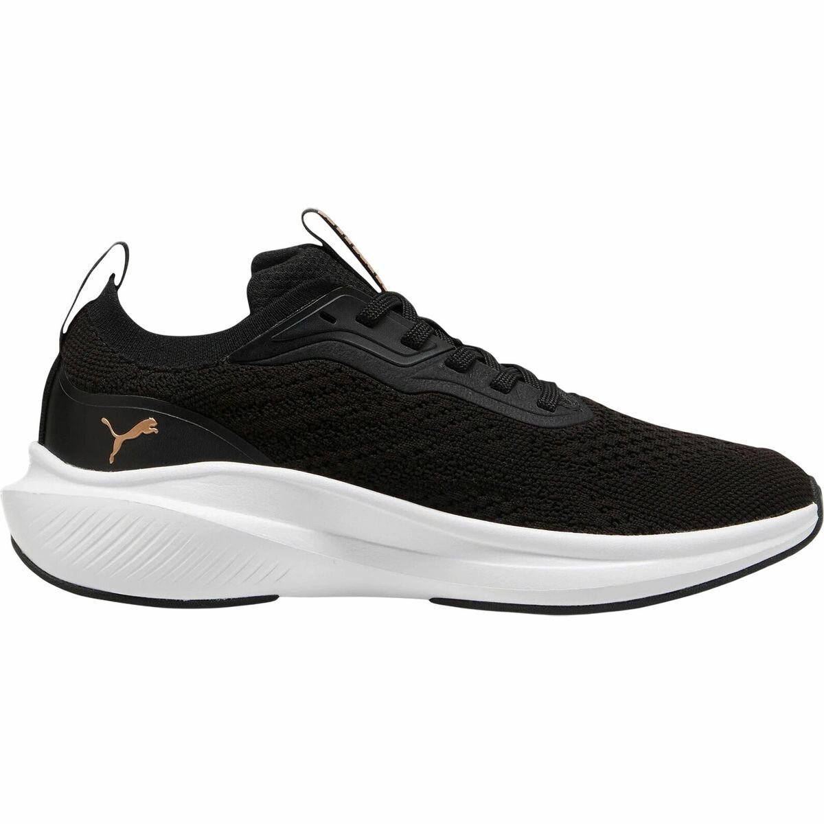 Кроссовки PUMA Skyrocket Lite Engineered, полнота F, размер 10 UK, черный/белый — фото 1