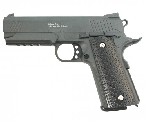 Пистолет пневматический Galaxy Airsoft G.25+ пружинный, (с кобурой) кал. 6мм (STI)