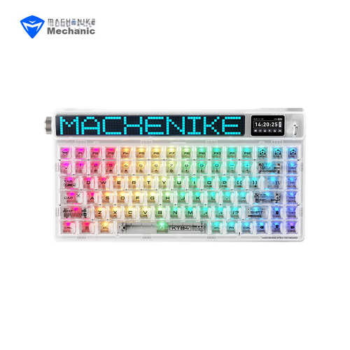 Механическая клавиатура Mechanical Engineer KT68 Black And Gold Edition беспроводная 24 GBluetooth умный экран 17463₽