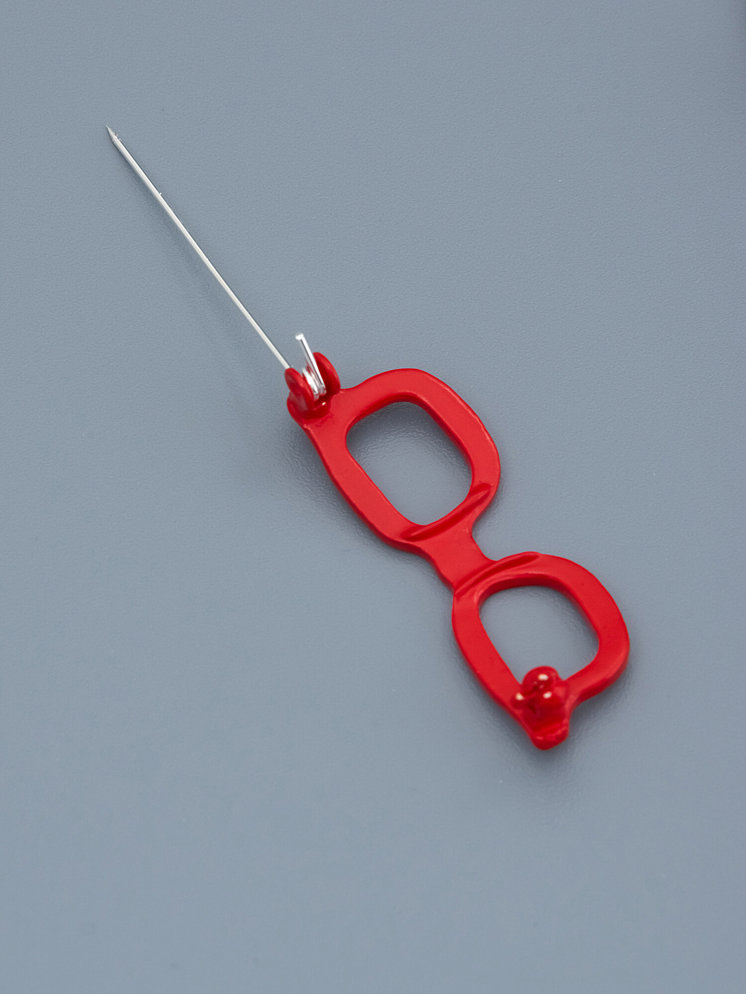 Брошь ЖемАрт, 1 шт., красный — фото 1