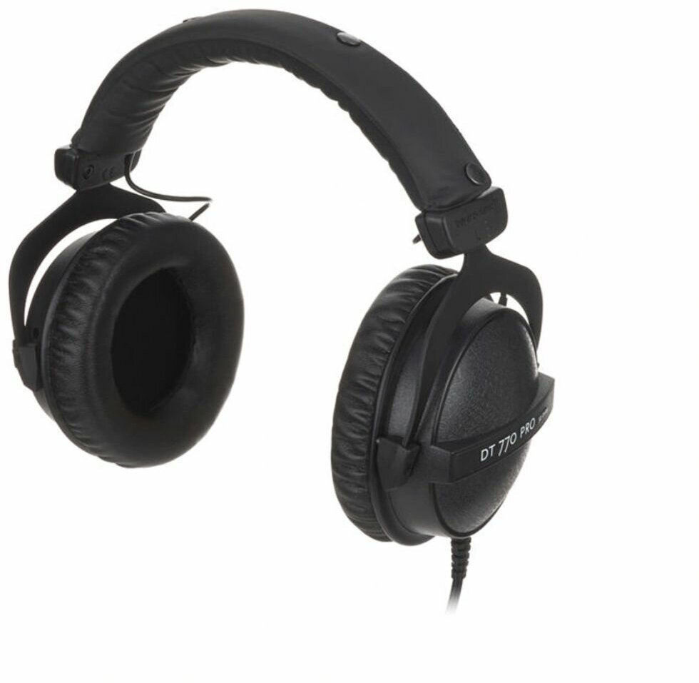 Проводные наушники Beyerdynamic DT 770 Pro (80 Ohm) Global, черный