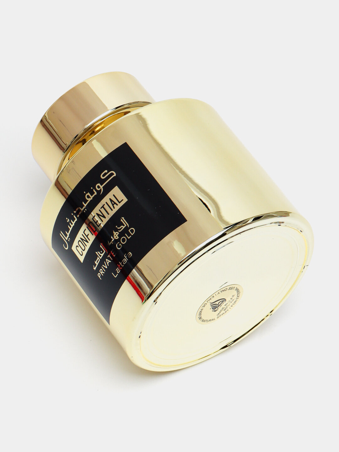Парфюмерная вода Lattafa "Confidential Private Gold", восточный аромат, унисекс, 100мл — фото 1