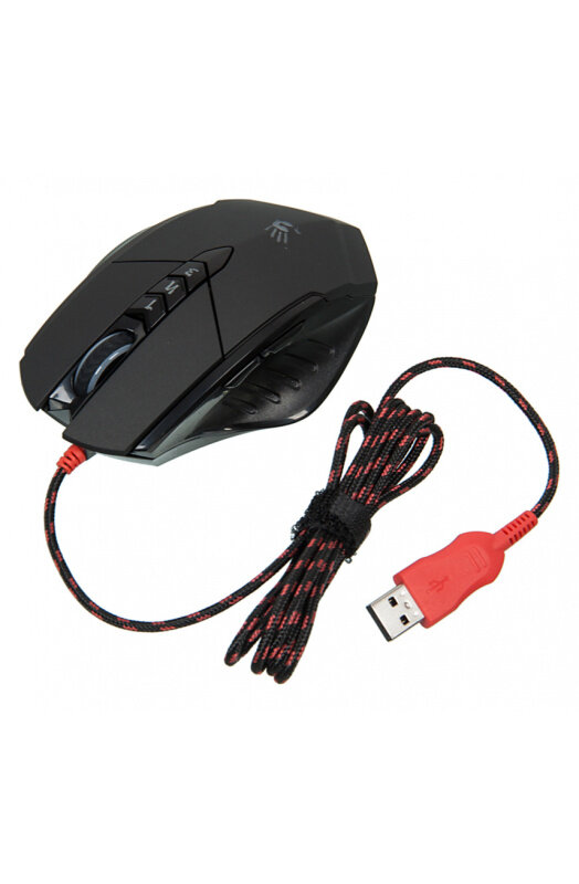 мышь A4Tech Black USB - фото №7