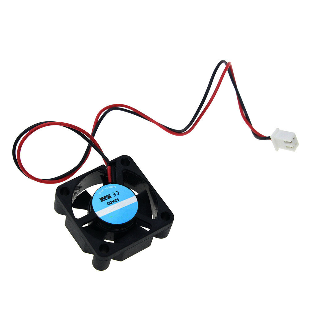 DC 12V 2Pin Mini Вентилятор охлаждения 30MM 30x30x10mm Small Exhaust Вентилятор for 3D Printer 3010 2 pin 30x30x10
