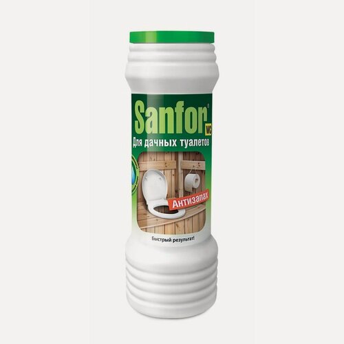 Изображение товара Средство дезодорирующее для дачных туалетов "Sanfor", Антизапах, 400 г