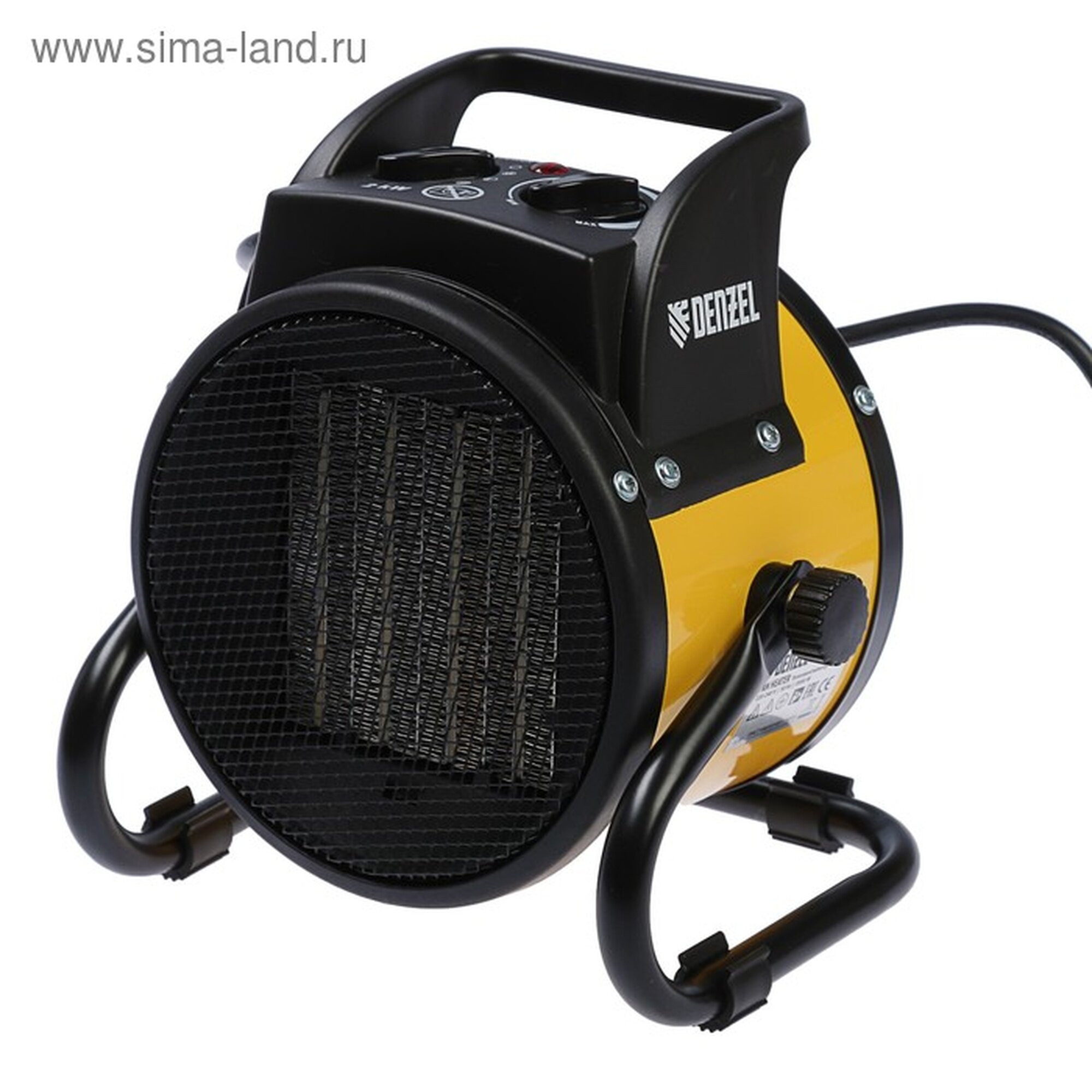 Тепловая пушка DENZEL DHC 2-100 керамический нагреватель 0.025/1/2 кВт 230 В