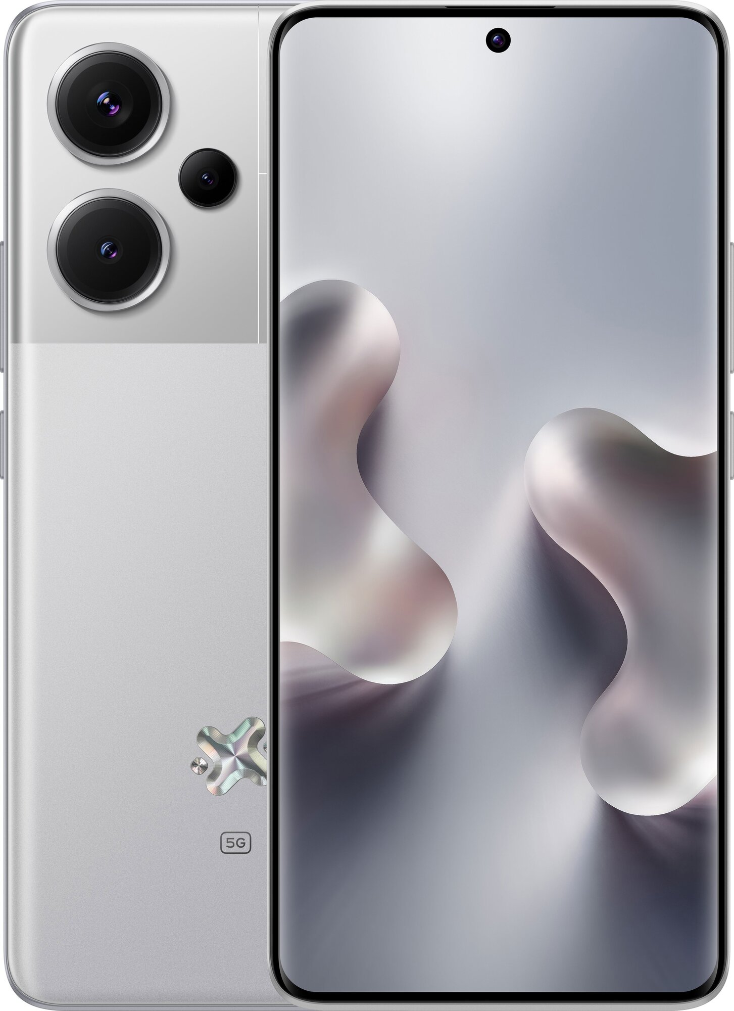 Смартфон Xiaomi Redmi Note 13 Pro+ 12/512 ГБ RU, Dual: nano SIM + eSIM, mystic silver