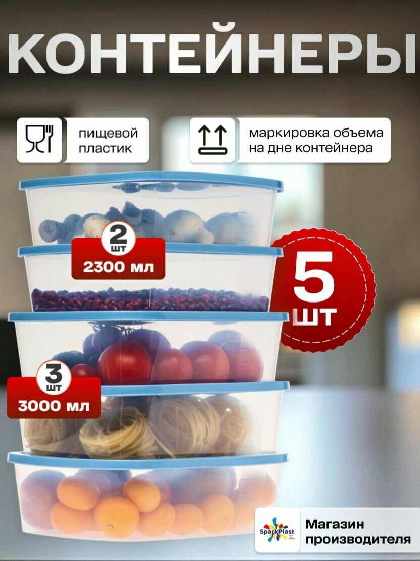Контейнер для еды с крышкой 