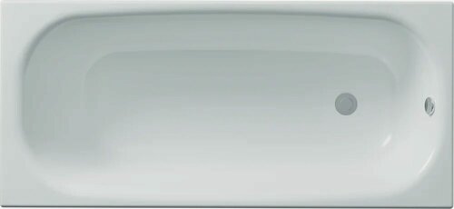 Изображение товара Акриловая ванна DIWO Анапа без опоры 150x70, пристенная, белая, глянцевая, прямоугольная, антискользящее покрытие