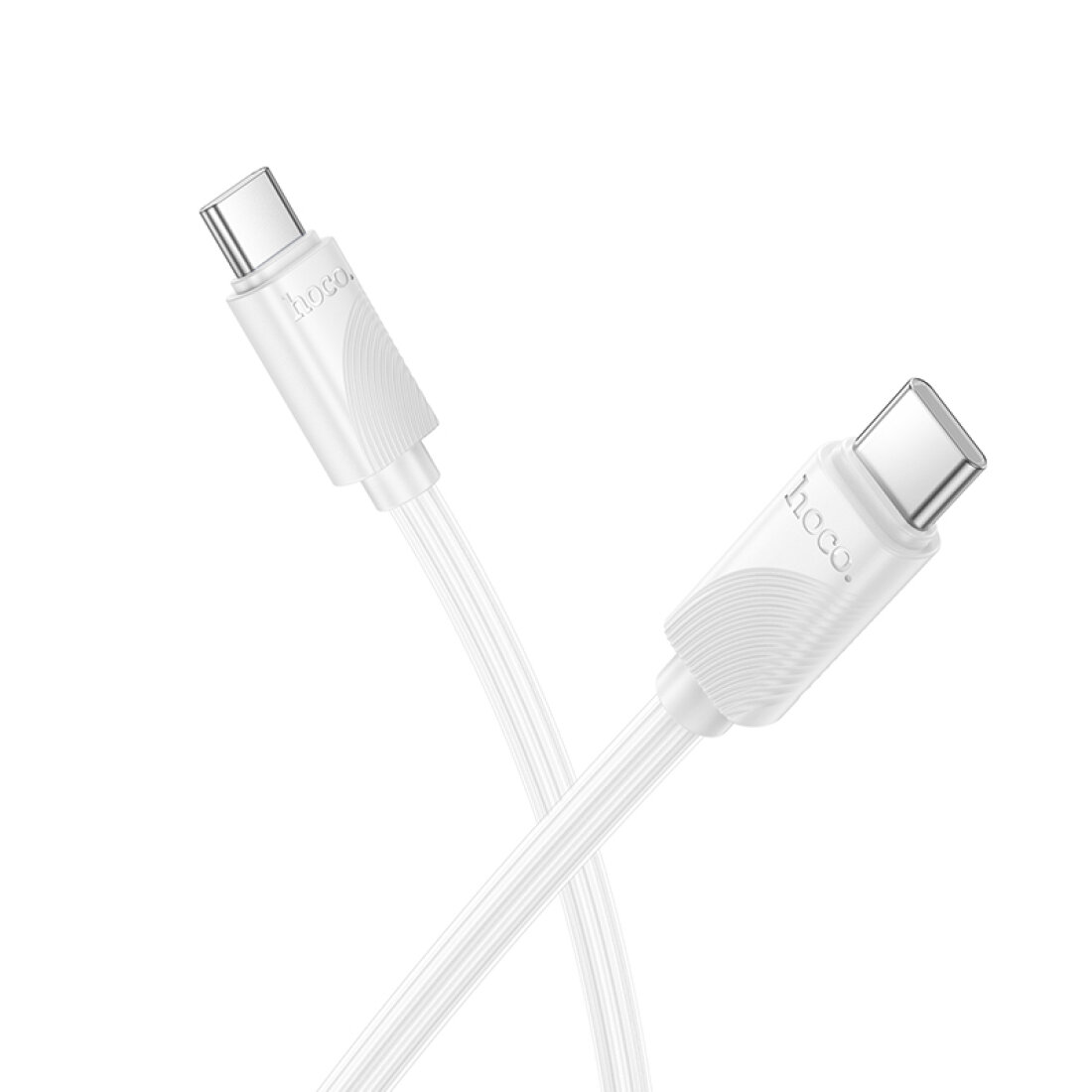Кабель Type-C на Type-C HOCO X114 1 метр 60W цвет белый