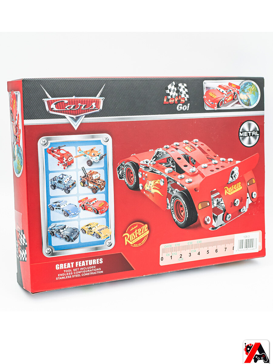 Конструктор металлический Тачки "Молния Маккуин" — фото 1