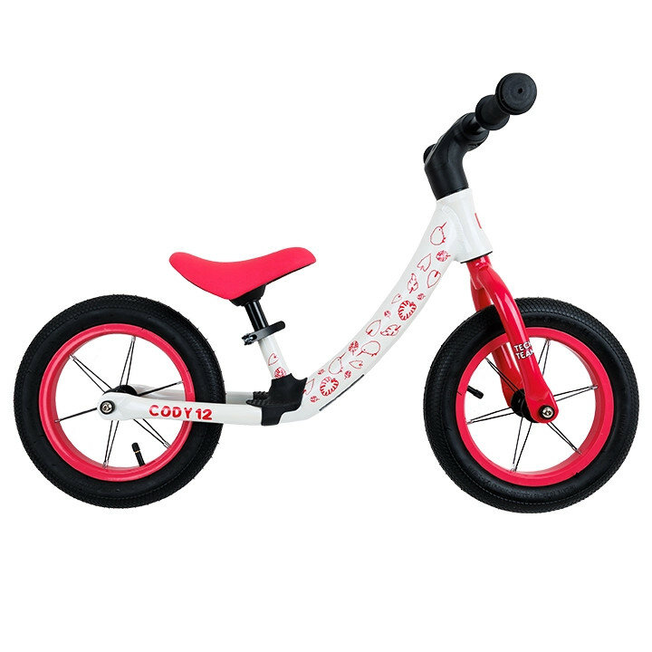 Беговел Tech Team Cody white/pink