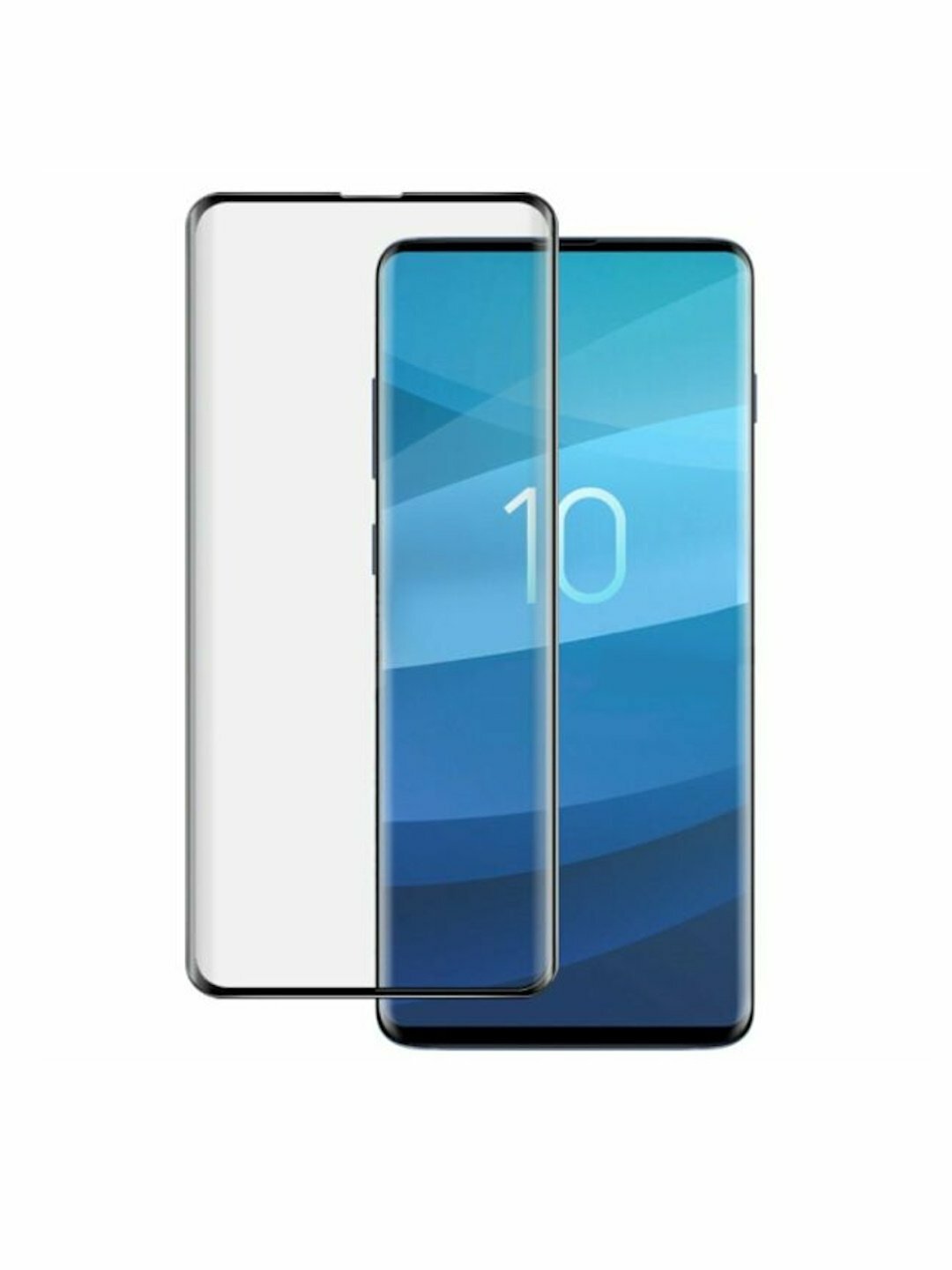Защитное стекло "MRGlass", UV Curved, для Samsung Galaxy S10
