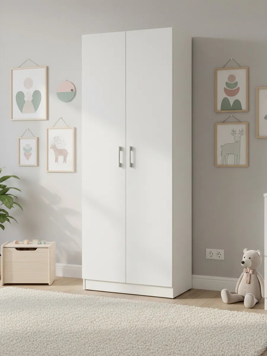 Шкаф FRESTER спальню балкон прихожую деревянный с полками одежды, от производителя