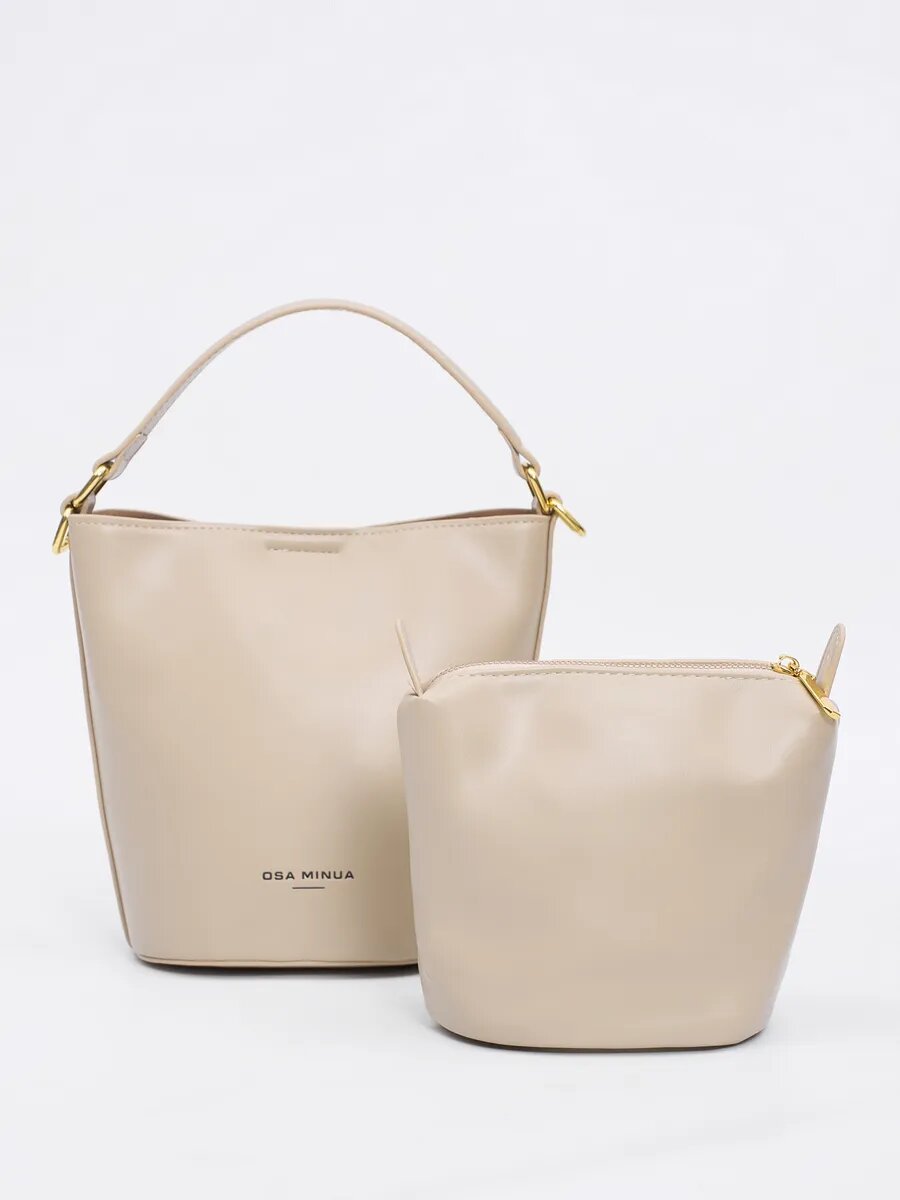 Сумка кросс-боди OSA MINUA, бежевый — фото 1