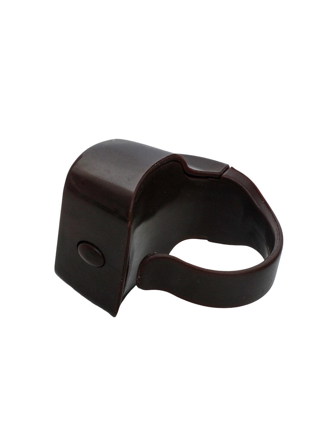 Чётки, акрил, длина 15 см, коричневый — фото 1