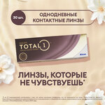 Контактные линзы Alcon Dailies Total1, 30 шт. - изображение