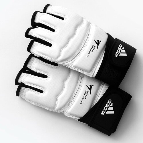 Перчатки для тхэквондо Wt Fighter Gloves белые (размер XS, белый) XS перчатки adidas wt fighter gloves для тхэквондо m белый