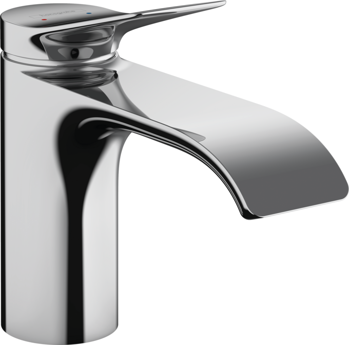 Hansgrohe 75012000 Vivenis 80 Смеситель для раковины, без донного клапана, хром