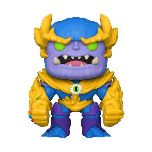 Фигурка Funko Bobble Marvel Mech Strike Monster Hunters Thanos (993) 61525, 10 см фигурка funko головотряс mech strike monster hunters pop doctor doom