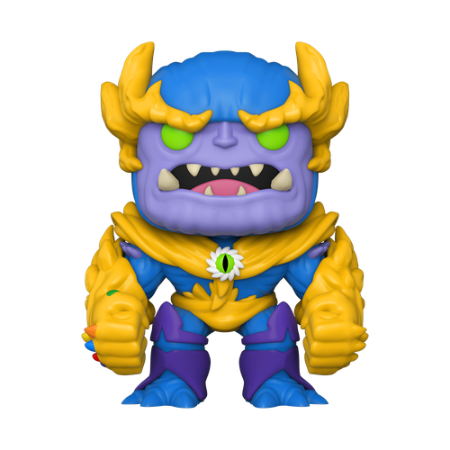 фигурка funko pop bobble marvel mech strike monster hunters green goblin 991 61523 Фигурка Funko Bobble Marvel Mech Strike Monster Hunters Thanos (993) 61525, 10 см