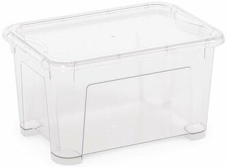Коробка с крышкой / контейнер универсальный 5л, Прозрачный