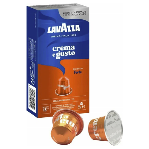 Кофе в капсулах Lavazza Crema e Gusto Forte, 10 порций, 10 кап. в уп., 