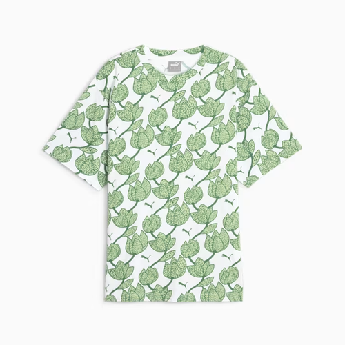 футболка puma хлопок размер s зеленый Футболка PUMA, размер S, зеленый