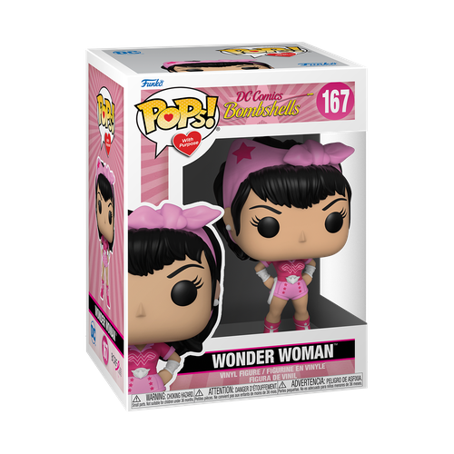 Фигурка Funko POP Heroes: BC Awareness- Bombshell Wonder Woman 58503, 10 см фигурка funko pop heroes wonder woman 80th – wonder woman golden age 9 5 см