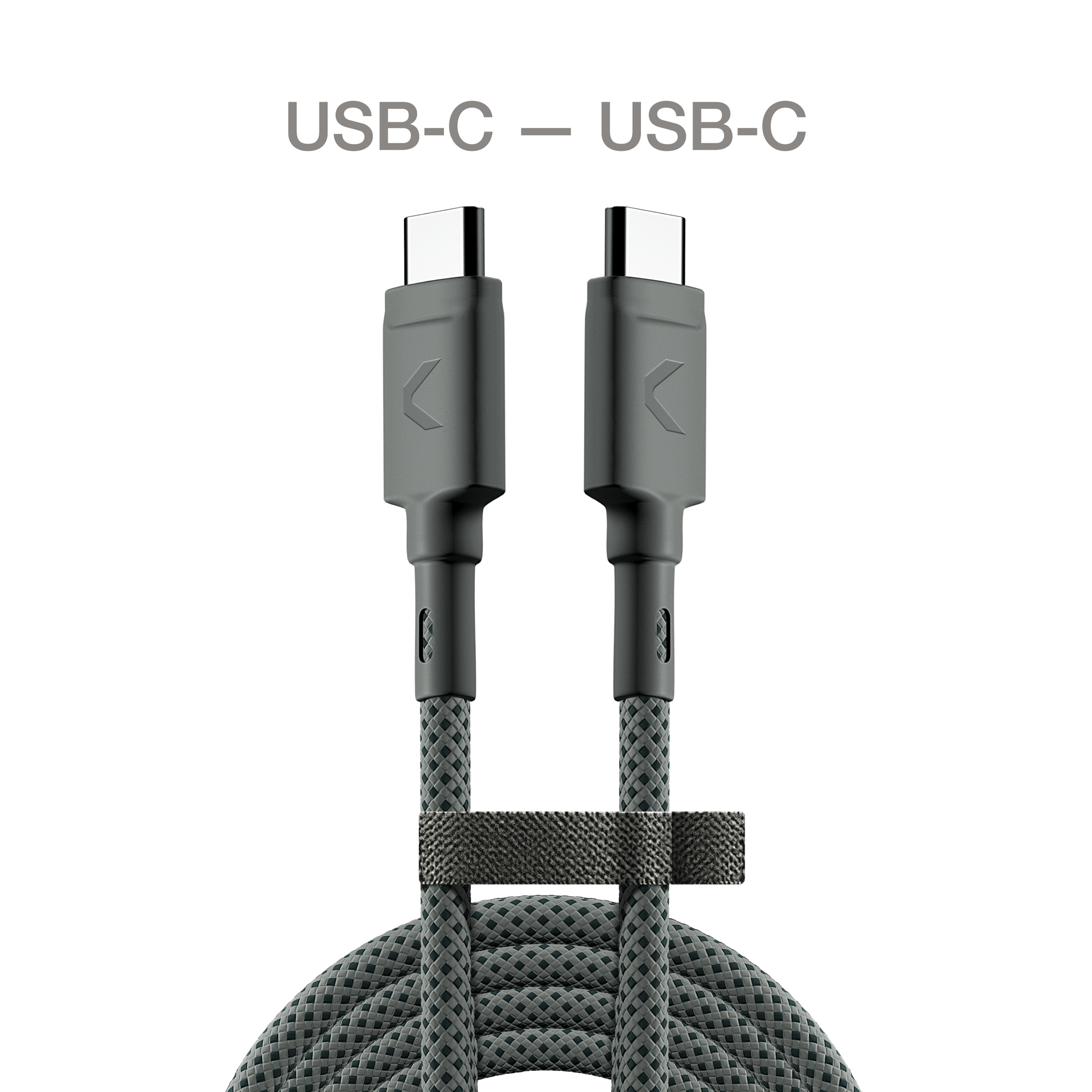 Кабель COMMO Range Cable USB-C — USB-C 2.2м, Dim Gray