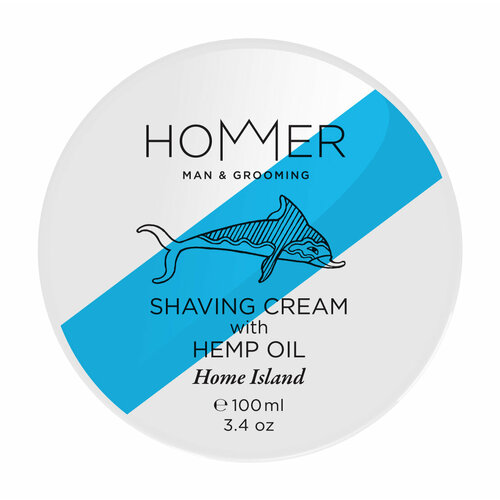 HOMMER Home Island Shaving Cream Крем для бритья муж, 100 мл hommer home island candle