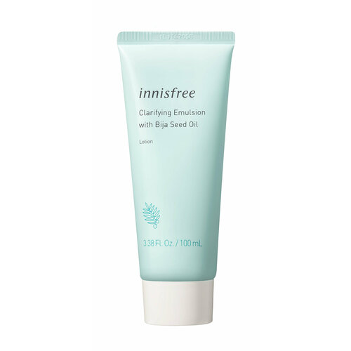 INNISFREE Эмульсия для проблемной кожи лица с маслом семян торреи, 100 мл innisfree освежающий тоник с маслом семян торреи и bha кислотами для проблемной кожи 170 мл