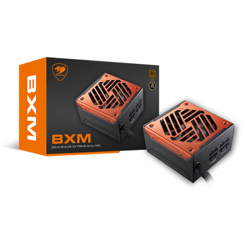 Блок питания Cougar BXM 1000 [CGR BX-1000] черный, оранжевый, black