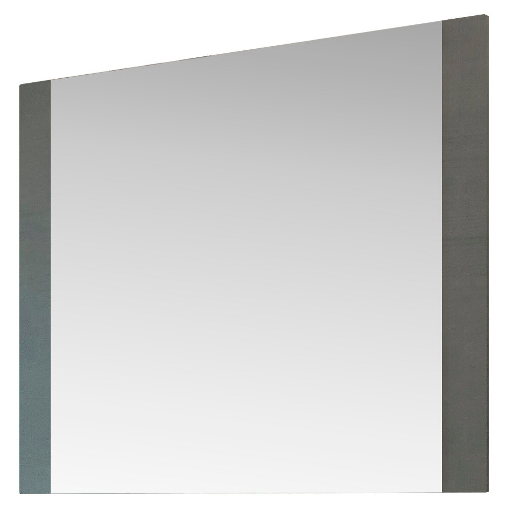 фото Зеркало для ванной EvaGold Catherine 80 №3 серое лофт