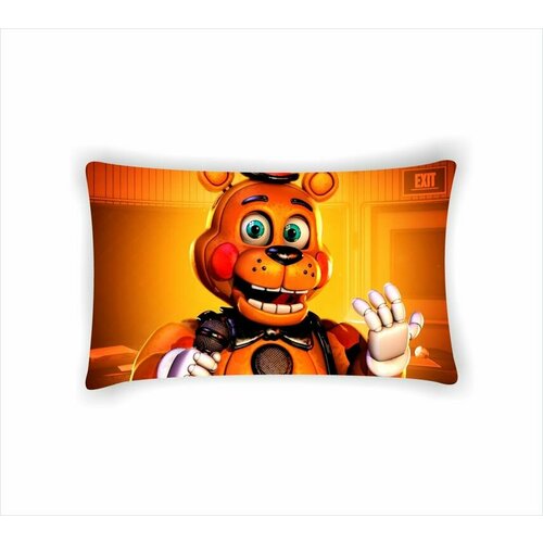 Подушка 5 Ночей с Фредди, Five Nights at Freddy s, фнаф, Аниматроники №54, Картинка с двух сторон