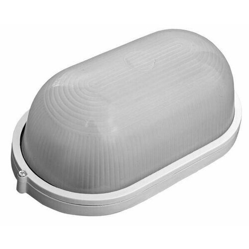 Светильник настенный промышленный 1401 НБП 04-60-001 малый овал белый 1*60Вт Е27 IP54 Свет СПб