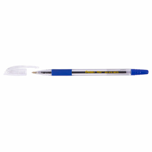 pentel ручка шариковая feel it d 0 5 мм 12 шт bx485 c синие чернила Pentel Ручка шариковая tko d 1 мм 12 шт. BK410-C синие чернила