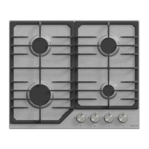 Поверхность газовая HiSTORY HGE 640C FIX нерж чугун гк WOK 2059000₽